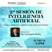 2º Sesión de Inteligencia Artificial | BCHCC Workshop en Español