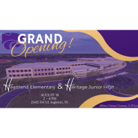 Heartland Elementary & Heritage Junior High Grand opening