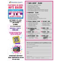 Brazoria County Alliance for Children Partners In Hope: 80's Bash