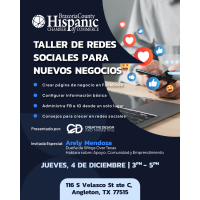 Taller de Redes Sociales Para Nuevos Negocios