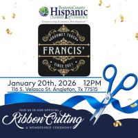 Francis' Gourmet Touch Ribbon Cutting