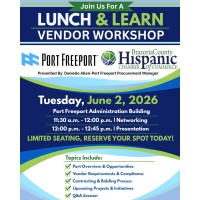 Lunch and Learn Vendor Workshop with the Port of Freeport