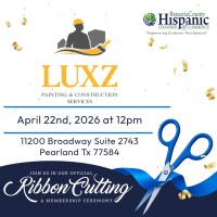 Luxz Painting and Construction Ribbon Cutting Ceremony