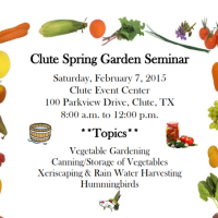 Clute Spring Garden Seminar
