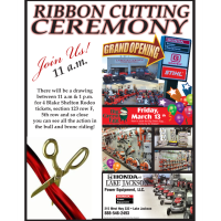 Ribbon Cutting Ceremony for Honda Power Equipment 