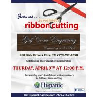 Ribbon Cutting Ceremony for Gulf Coast Engraving 