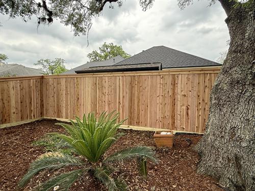 6'6" Cedar Cap & Trim
