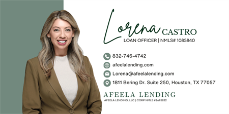 Lorena Castro with Afeela Lending