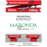 Ribbon Cutting - Maronda Homes