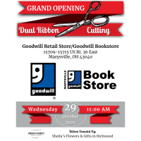 Dual Ribbon Cutting - Goodwill Retail Store/Goodwill Bookstore