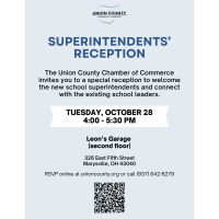 Union County Superintendents’ Reception