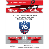Ribbon Cutting - 76 Fence Columbus Northwest