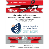 Ribbon Cutting - The Walnut Wellness Center - Mental Health & Recovery Board of Union County