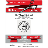 Ribbon Cutting - The Village Grind, LLC