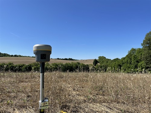 Surveying and enjoying scenery
