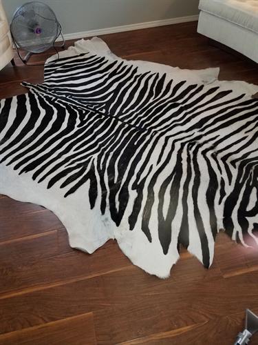Zebra Rug Cleaning