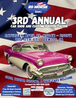 3rd Annual Car Show at Ed Morse!