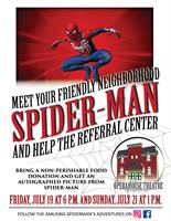Meet Spider-Man and Help the Referral Center