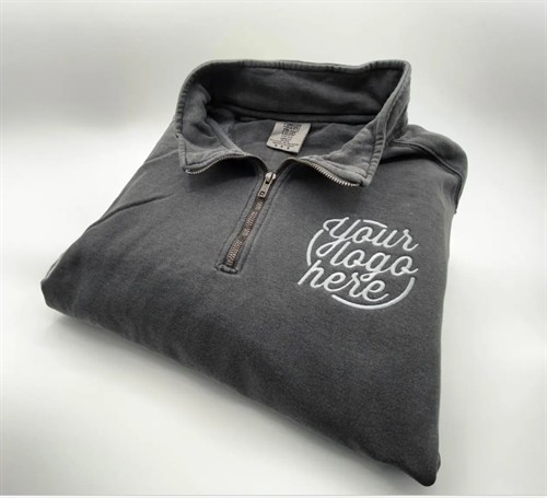 Quarter Zips Embroidered