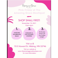 Pink Friday @ Amazing Grace Boutique 