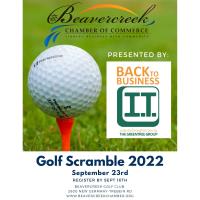2022 Beavercreek Chamber Golf Scramble Presented by Back to Business I.T.