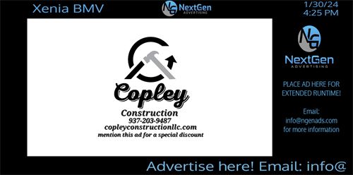 Copley Construction (Xenia)