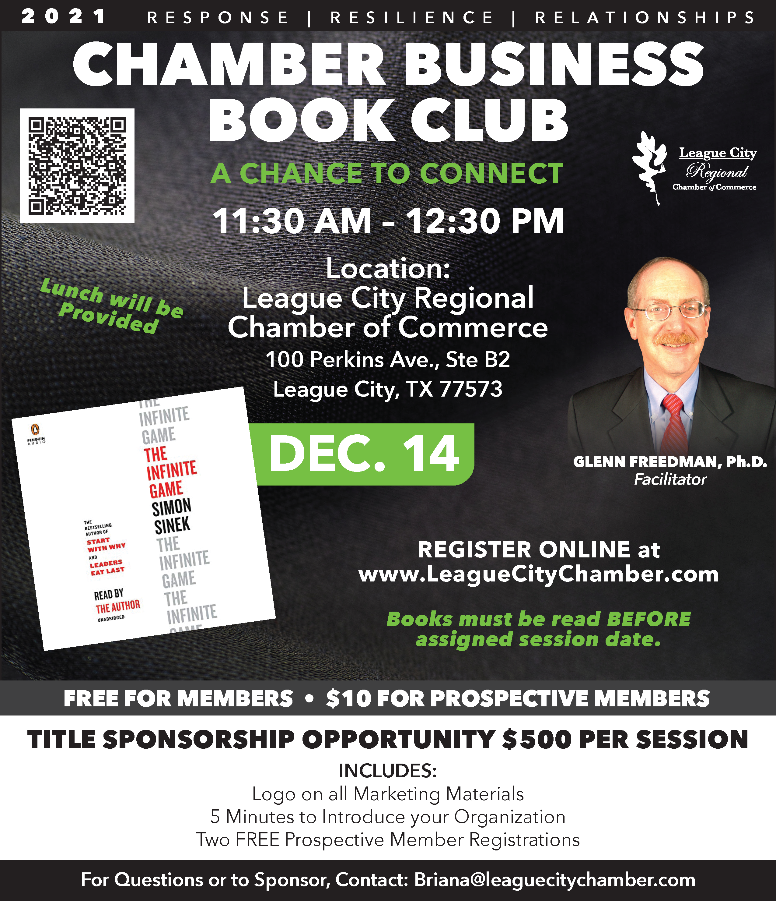 Image for Don’t miss the final Chamber Book Club of the year!