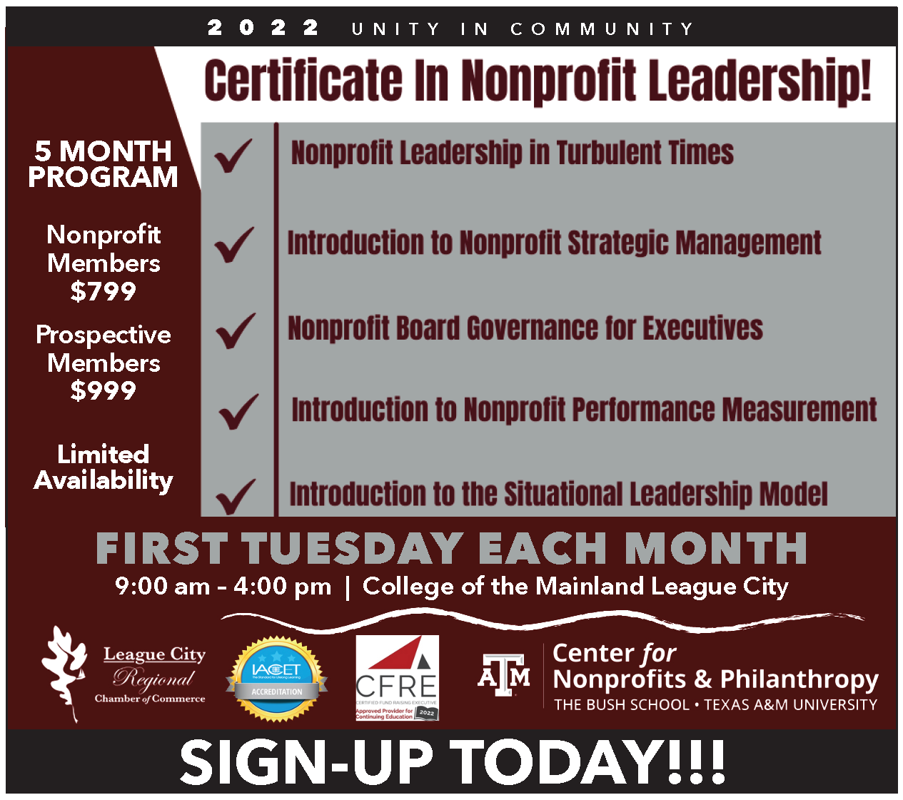 Take your nonprofit skills to the next level with upcoming class!