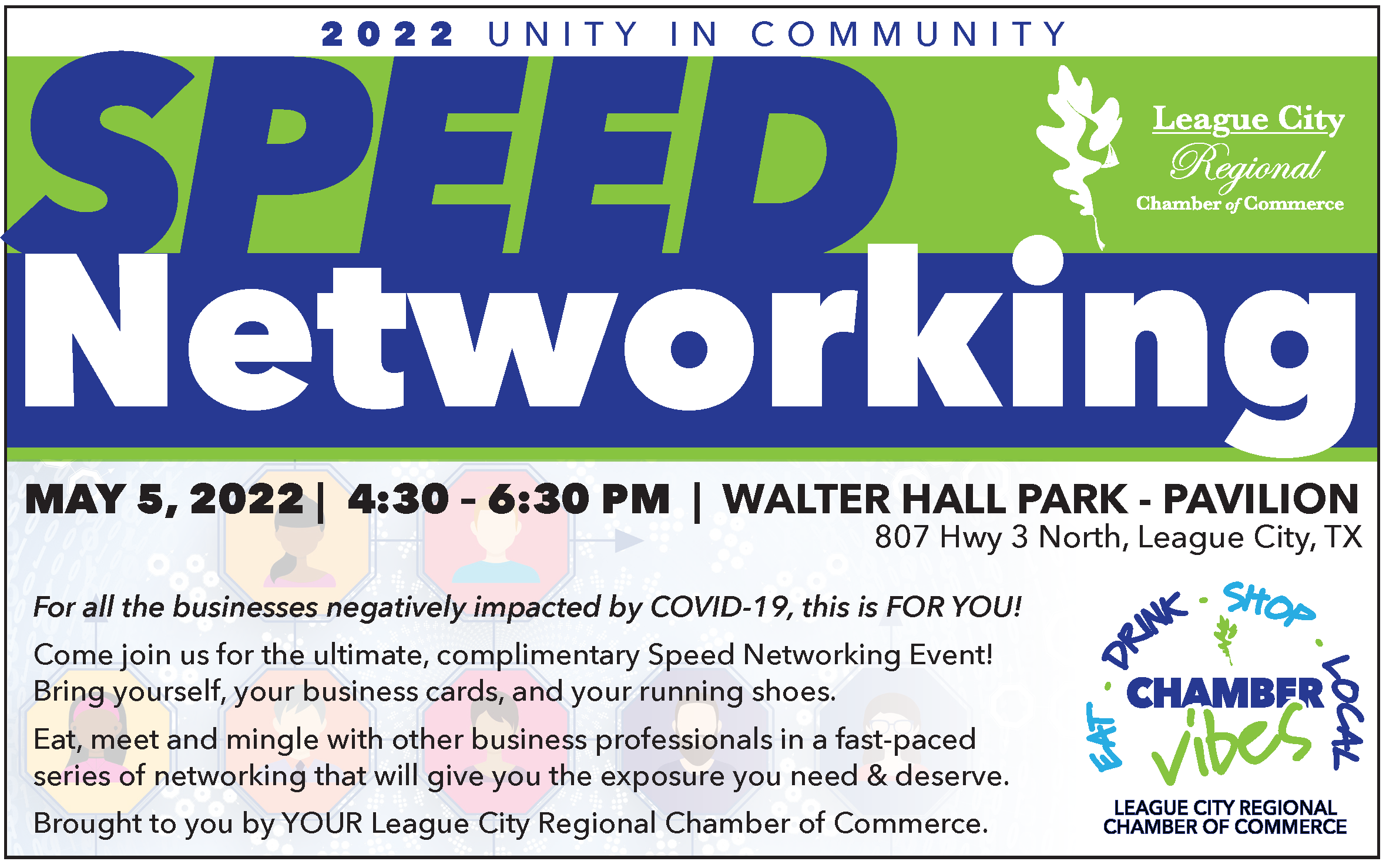 Make fast connections at SPEED NETWORKING!