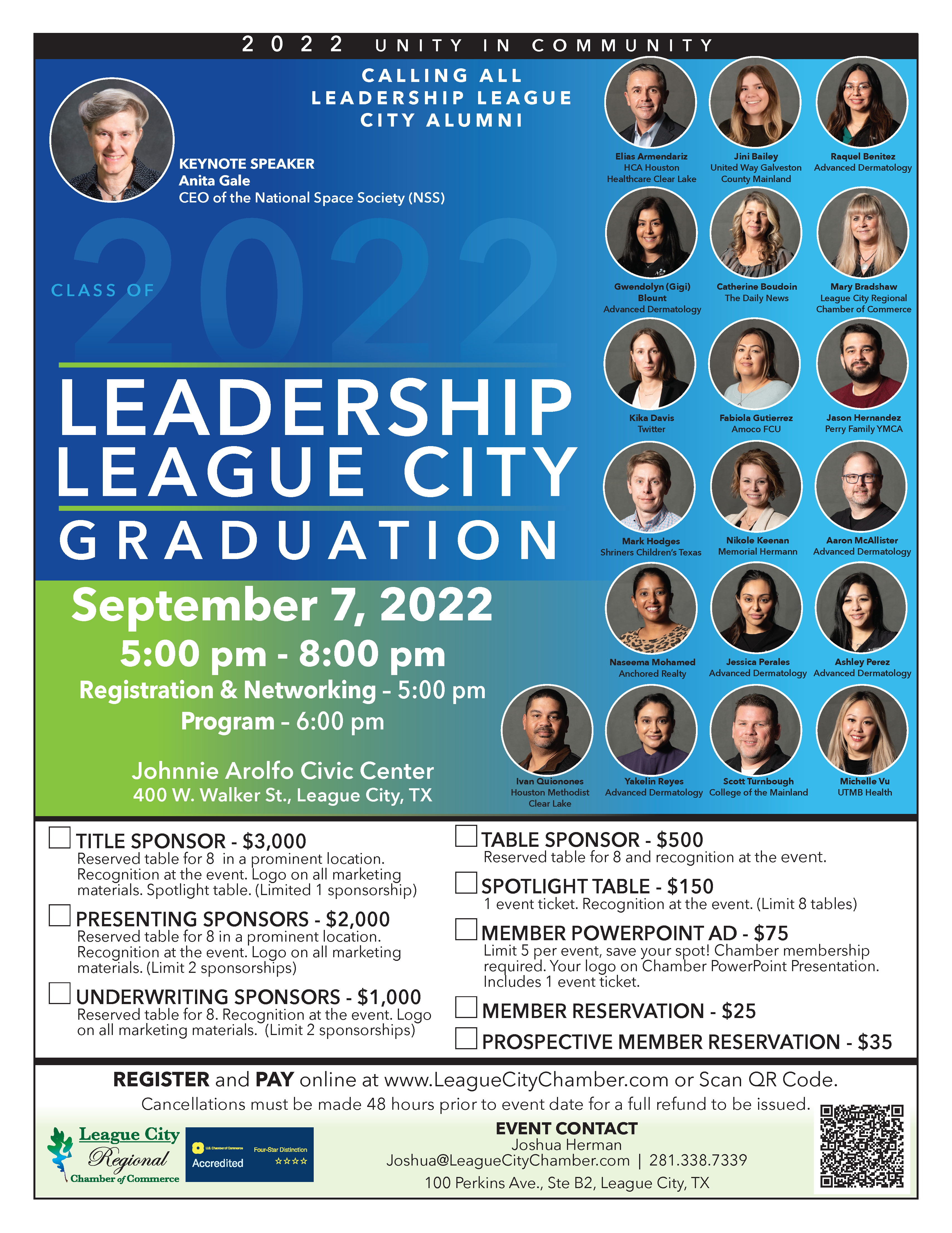 Image for Leadership League City Graduation is near!