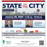 State of the City Breakfast - SOLD OUT