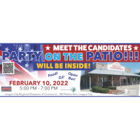  Party on the Patio: Meet the Candidates!