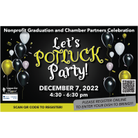 Nonprofit Graduation and Chamber Partners Celebration Potluck Party
