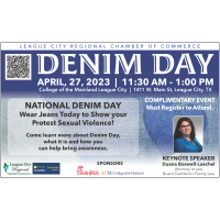 National Denim Day for Sexual Assault Survivor and Victims Awareness Lunch