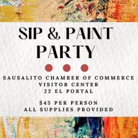 Sip & Paint Party at the Visitor Center