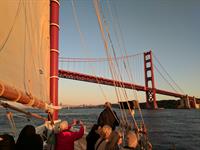Full Moon Sail on San Francisco Bay aboard Schooner Freda B