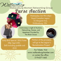 Purse Auction - Wallaceburg Women Networking Group
