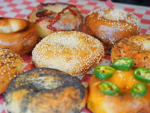 New York Style kettle boiled bagels