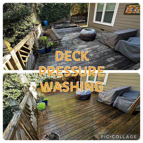 Deck Cleaning