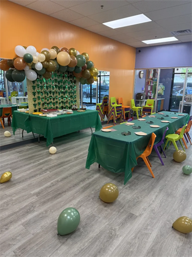 Birthday parties are always a hit at The Little Gym.  We do all of the work for you!