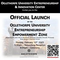 Oglethorpe University Entrepreneurship Empowerment Zone Launch