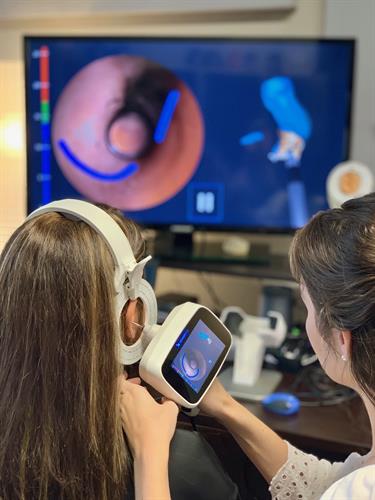 Audiologist Performing 3D Digital Ear Scan