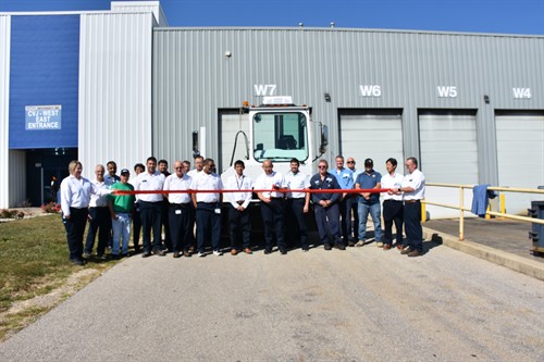 Ribbon Cutting for new EV truck
