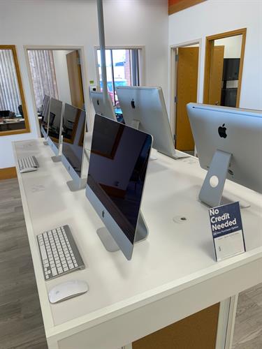 We sell and repair Mac products inc iMacs, Macbooks, iPhones and tablets