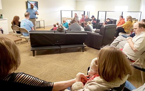Stone Belt has a new program space — the largest in our United Way Building offices — and recently hosted a guest speaker talking about cultural diversity.