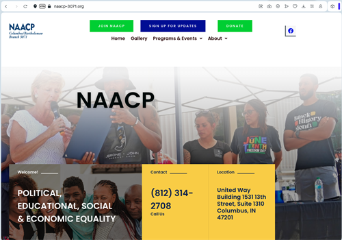 NAACP Columbus Indiana