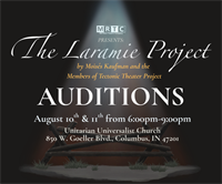 MRTC Presents: The Laramie Project Auditions