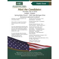 Meet the Candidates Public Meet & Greet and Forum