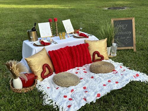 Romantic Picnic Setup