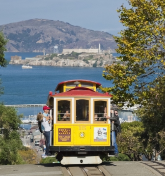 San Francisco California Trolley Car - A Real San Francisco Treat.  